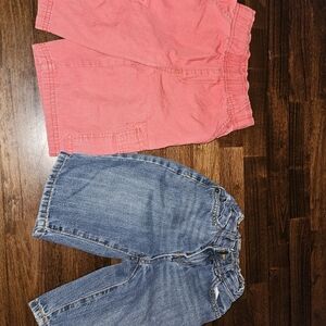 The Children's Place Pink and Blue Kids Shorts